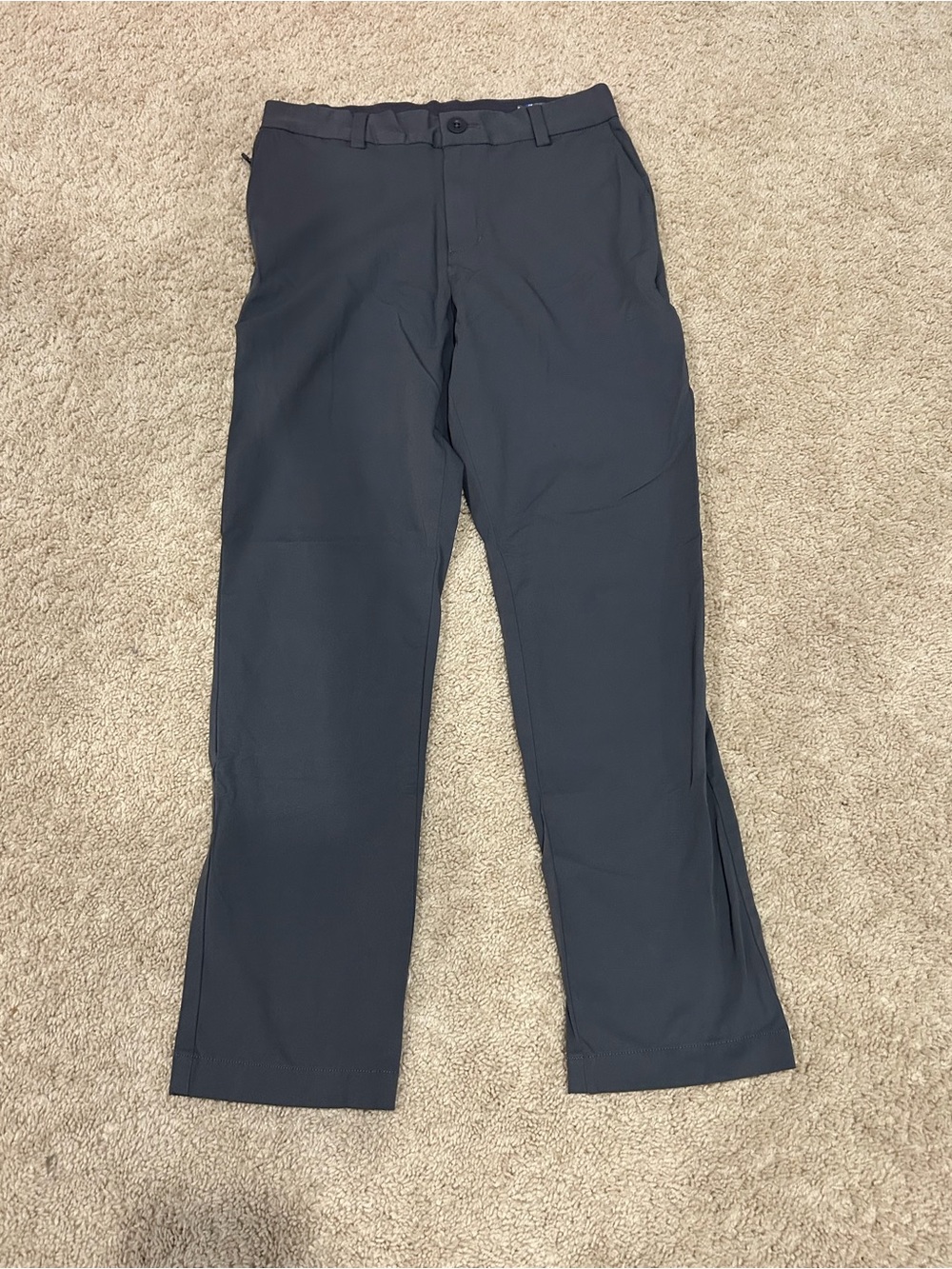 Vineyard Vines Boys Gray Straight-Leg Casual Pants